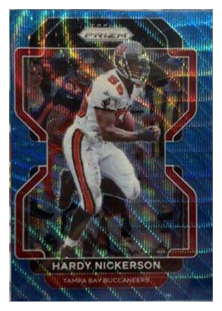 2021 Panini Prizm Base Set Hardy Nickerson Blue Wave Prizm #300 card