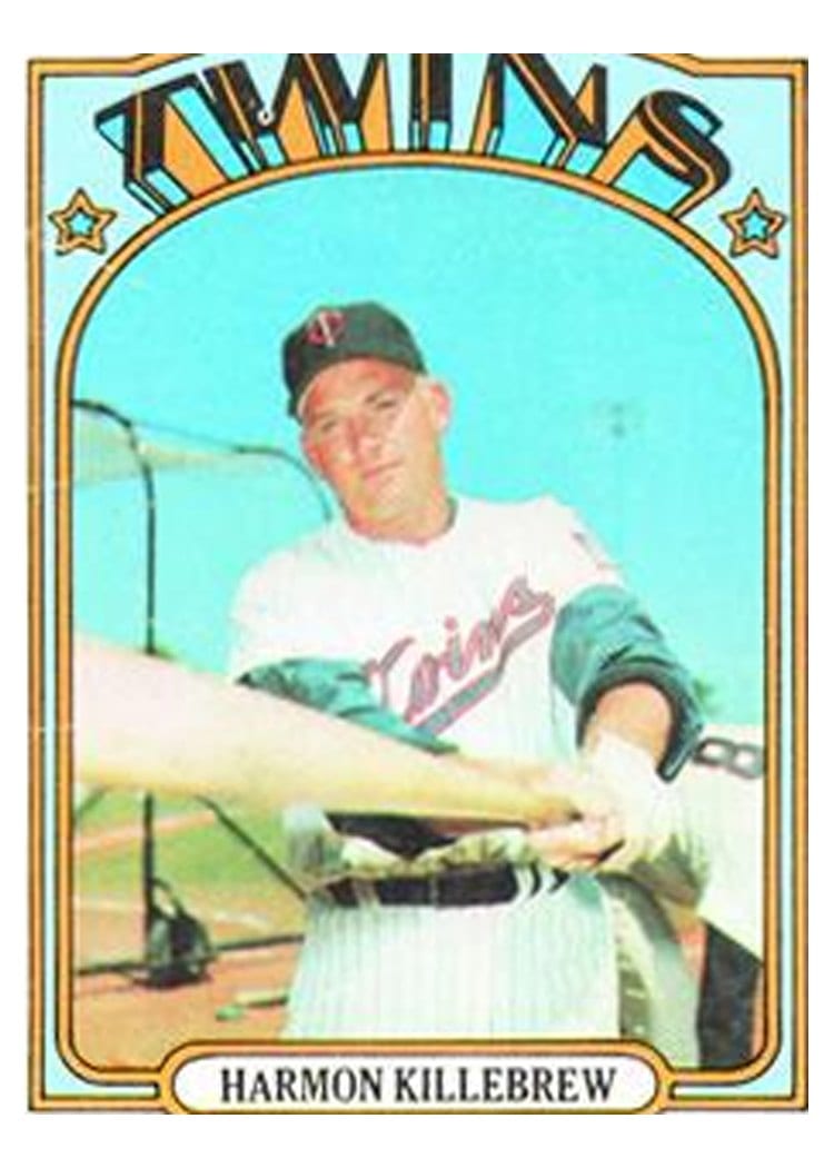 1972 Topps Harmon Killebrew #51 card