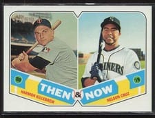 2018 Topps Heritage Then and Now Harmon Killebrew, Nelson Cruz #TN-7 card