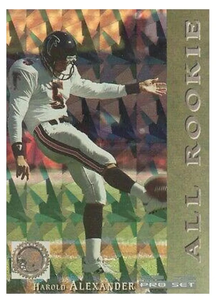 1993 Pro Set All Rookies HAROLD ALEXANDER #15 card