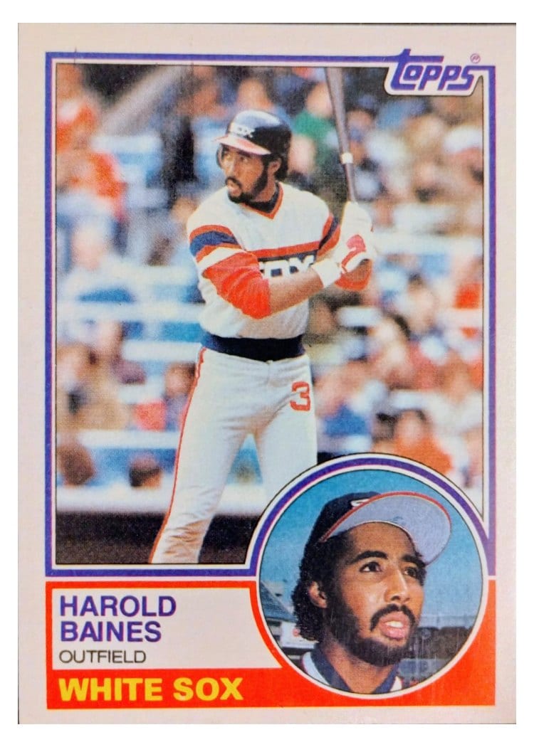 1983 Topps Harold Baines #177 card