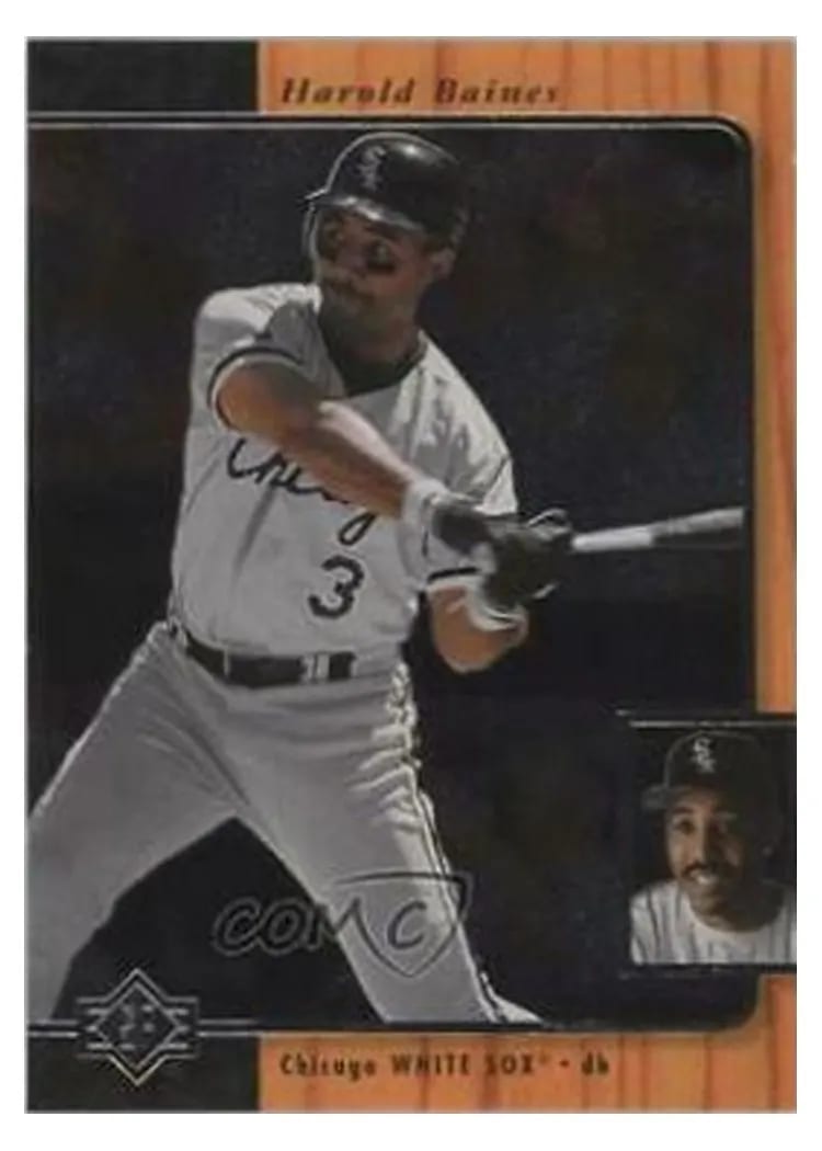 1996 SP Harold Baines #56 card