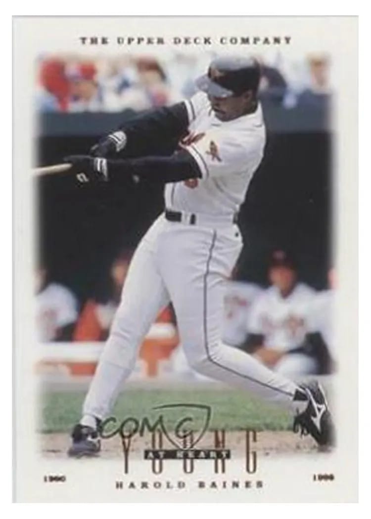 1996 Upper Deck Harold Baines #112 card