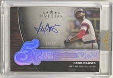 2025 Topps Five Star Five Time Signatures Harold Baines #FTS-HB card