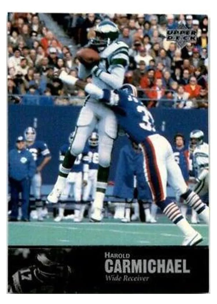 1997 Upper Deck Legends Harold Carmichael #85 card