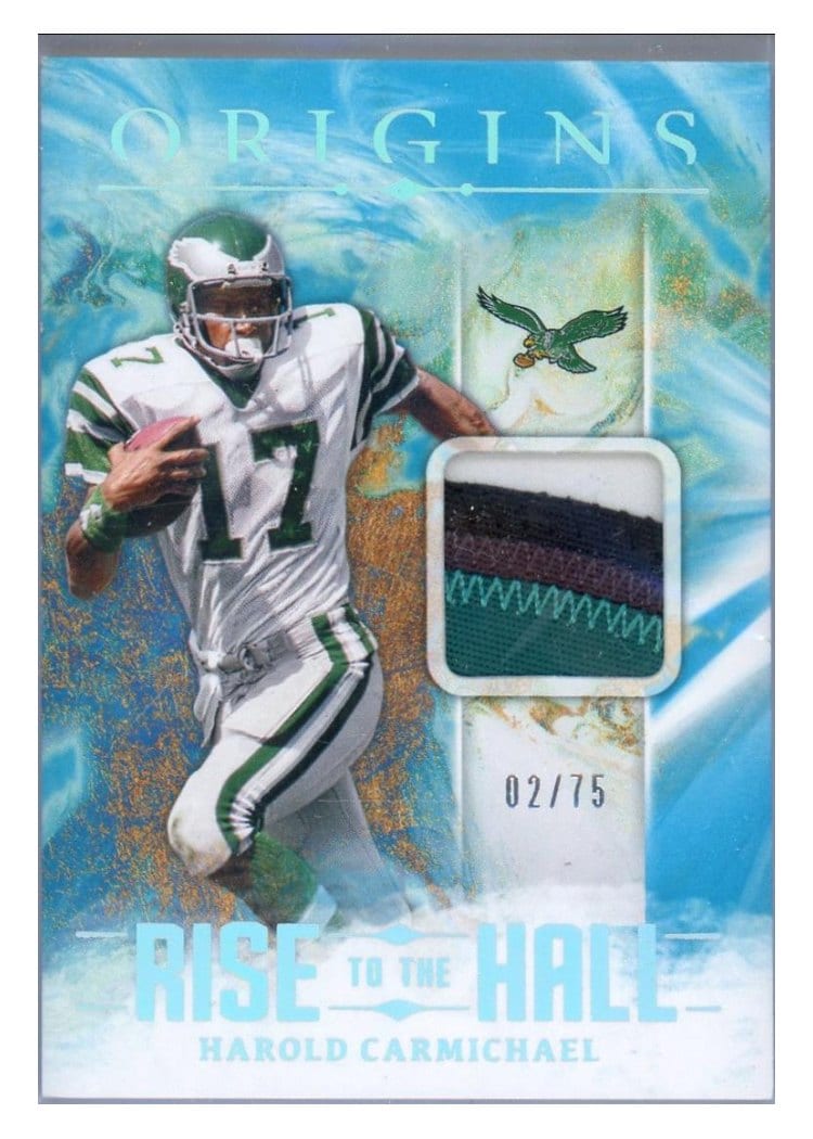 2024 Panini Origins Rise to the Hall Relics Harold Carmichael #RTH-HCA card