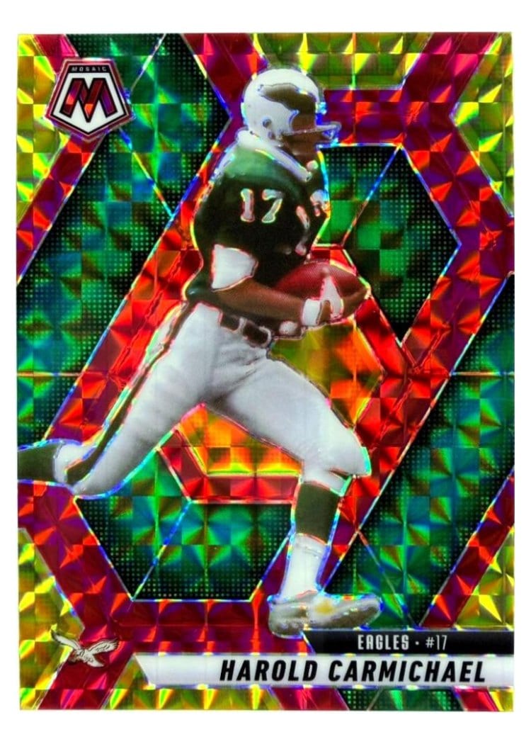 2025 Panini Mosaic Base Set Harold Carmichael #55 card