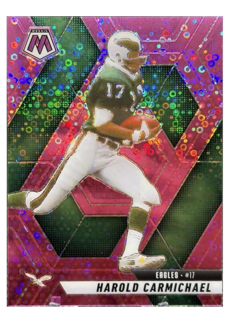 2025 Panini Mosaic Base Set Harold Carmichael #55 card