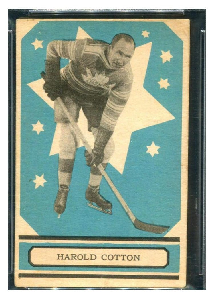 1933 O-Pee-Chee Harold Cotton #35 card