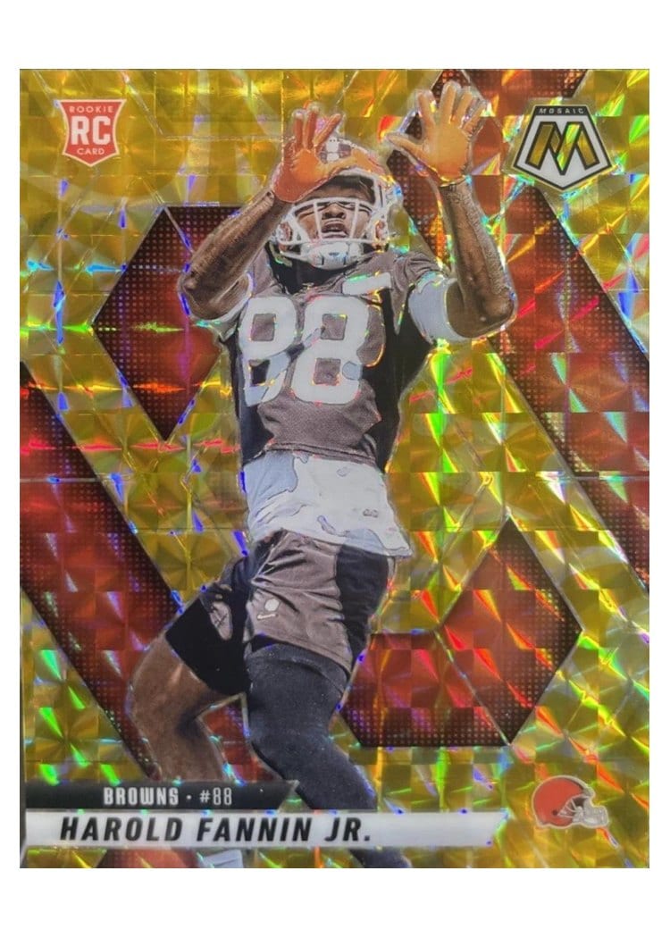 2025 Panini Mosaic Base Set Harold Fannin Jr. #384 card
