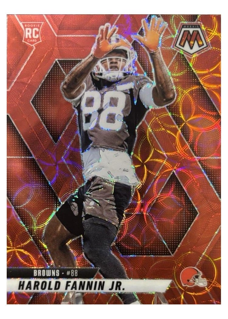 2025 Panini Mosaic Base Set Harold Fannin Jr. #384 card