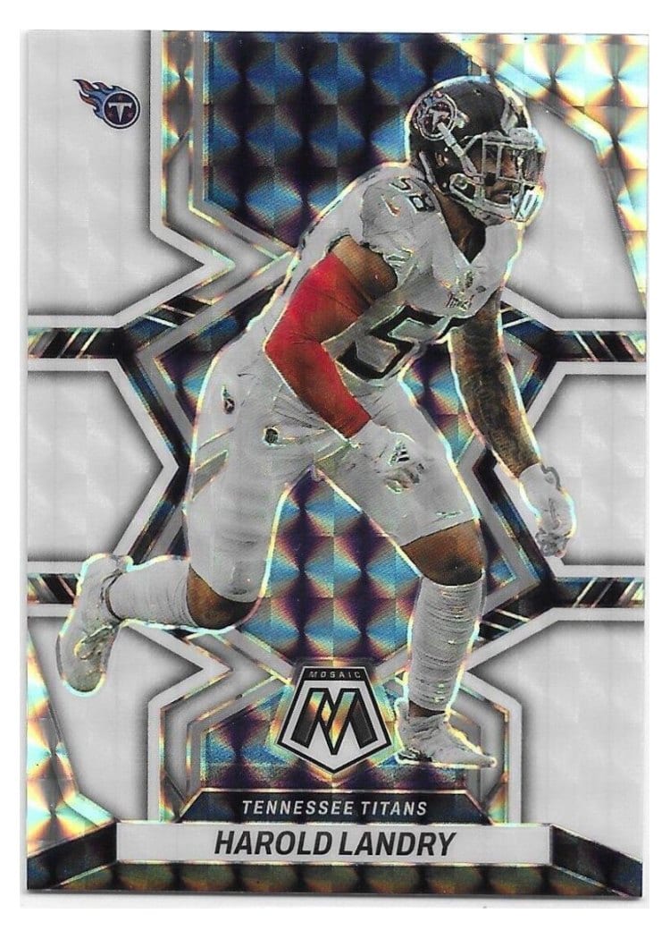 2022 Panini Mosaic Base Set Harold Landry White #229 card