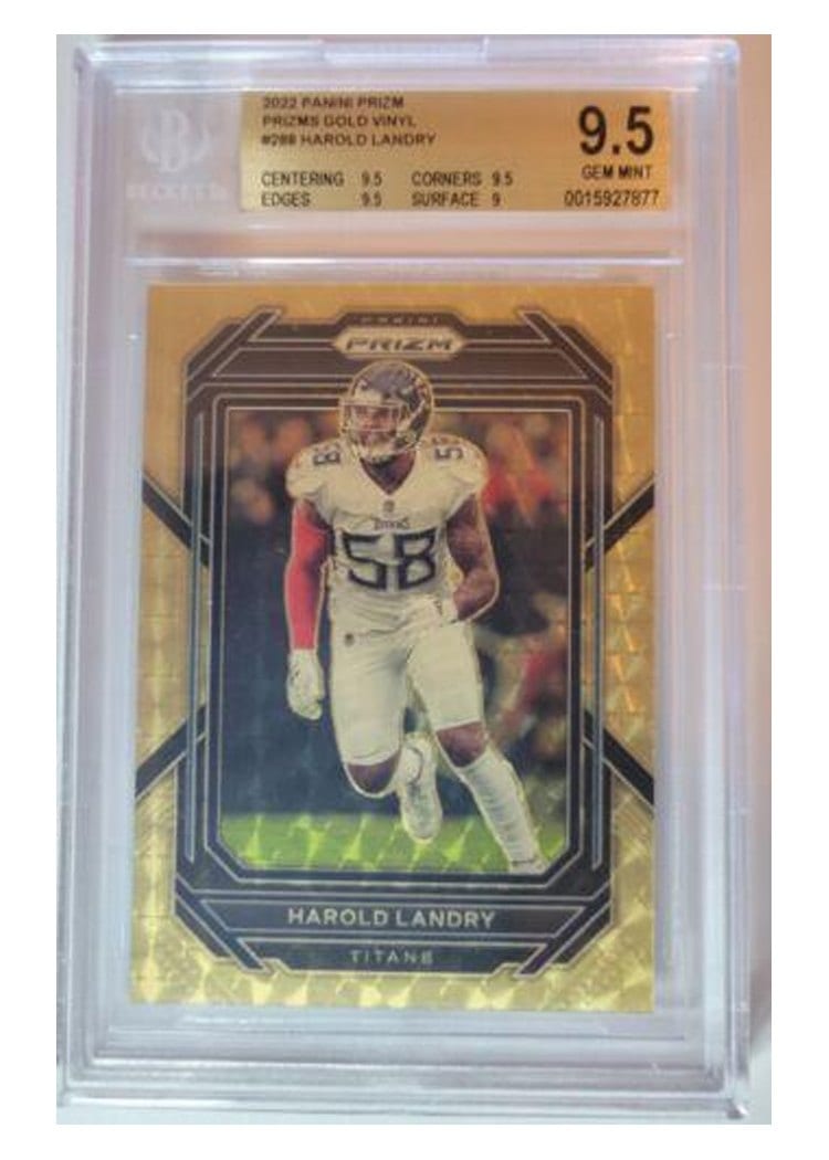 2022 Panini Prizm Base Set Harold Landry #288 card
