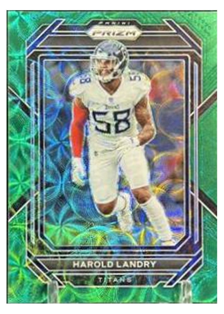 2022 Panini Prizm Base Set Harold Landry Green Scope #288 card