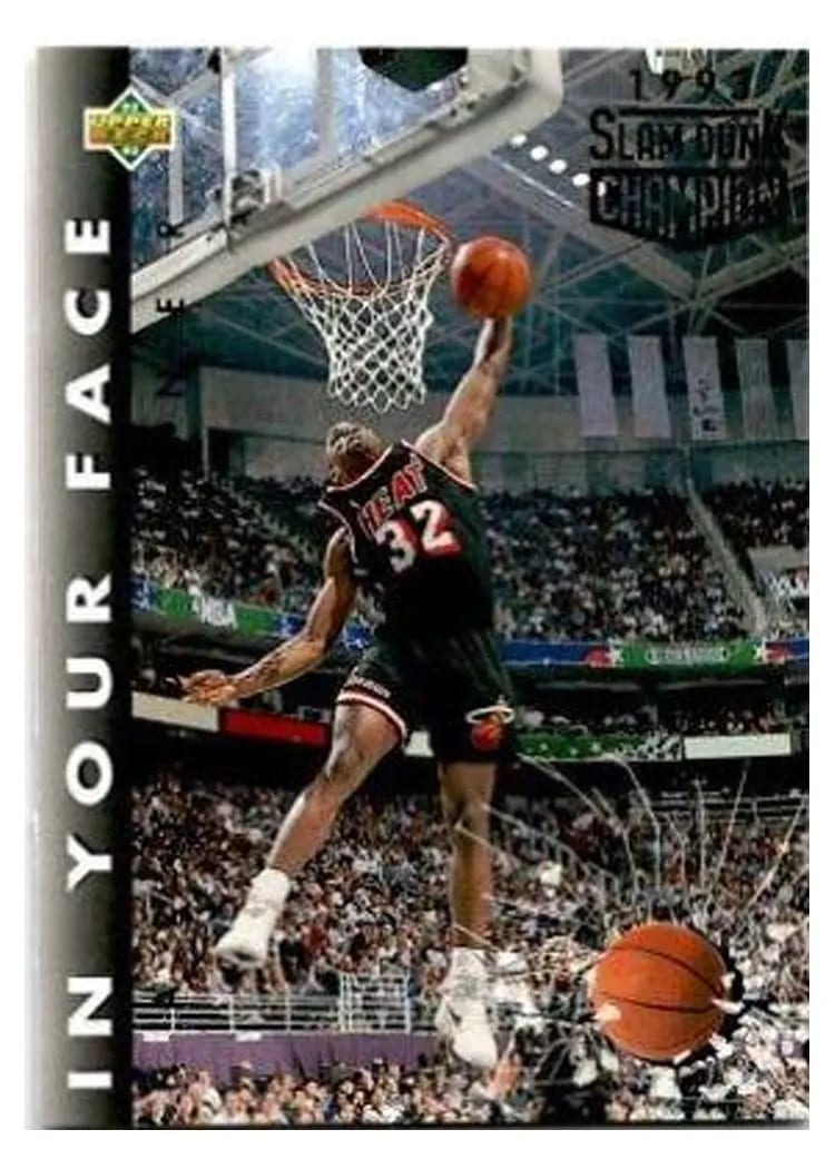 1992 Upper Deck Harold Miner #446 card