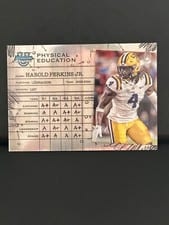 2024 Bowman University Chrome Physical Education Set Harold Perkins Jr. #PE-15 card