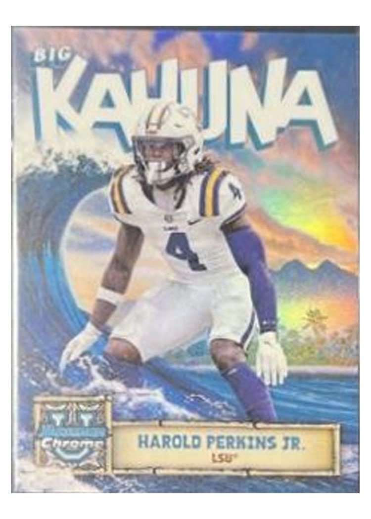 2024 Bowman University Chrome The Big Kahuna Set Harold Perkins Jr. #BK-6 card