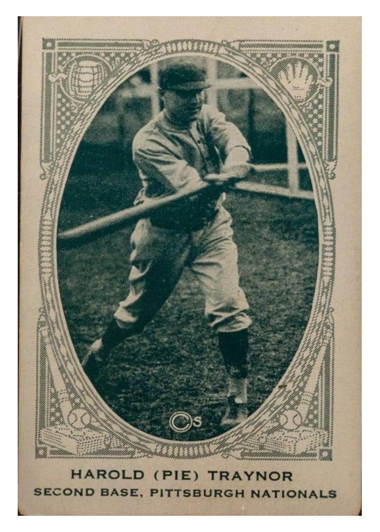 1922 E120 American Caramel Harold Pie Traynor card