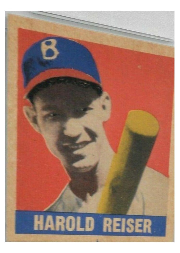 1948 Leaf Harold Reiser #146 card