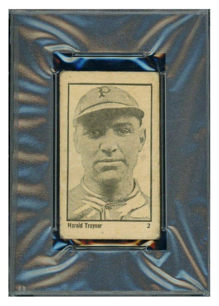 1923 Maple Crispette Harold Traynor #2 card