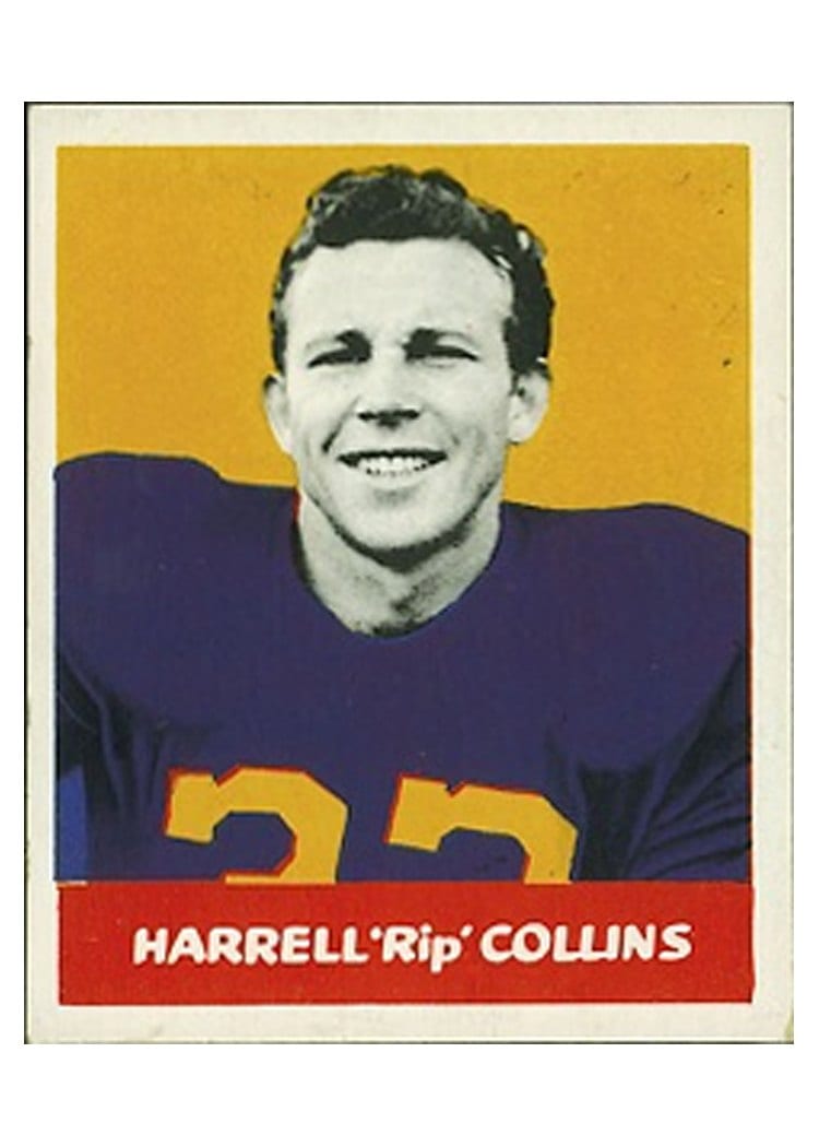 1948 Leaf Harrell Collins #67 card