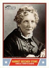 2025 Topps Heritage Notable Americans Harriet Beecher Stowe #NS-95 card