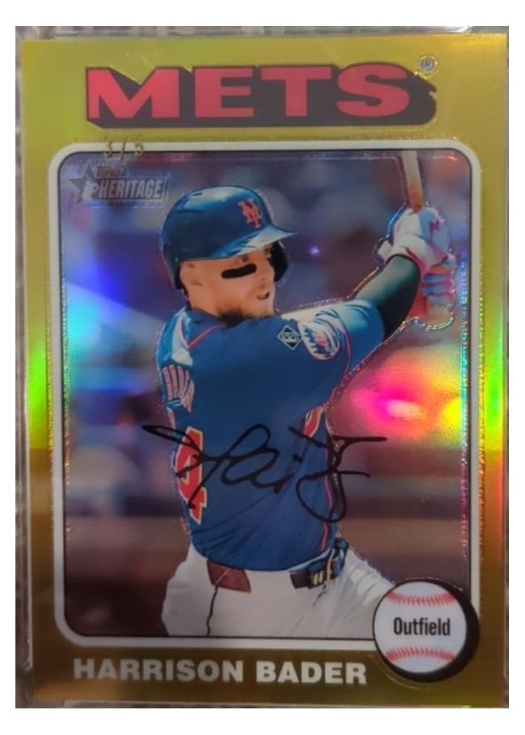 2024 Topps Heritage Base Set Harrison Bader #569 card