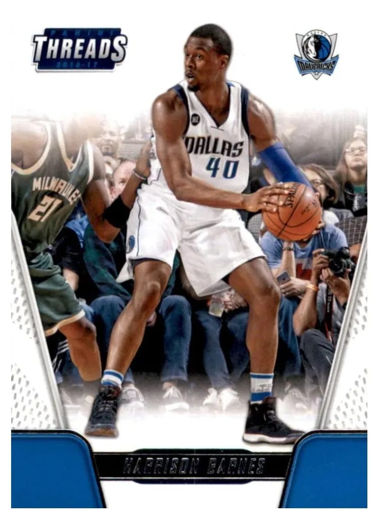 2016 Panini Threads Harrison Barnes #8 card