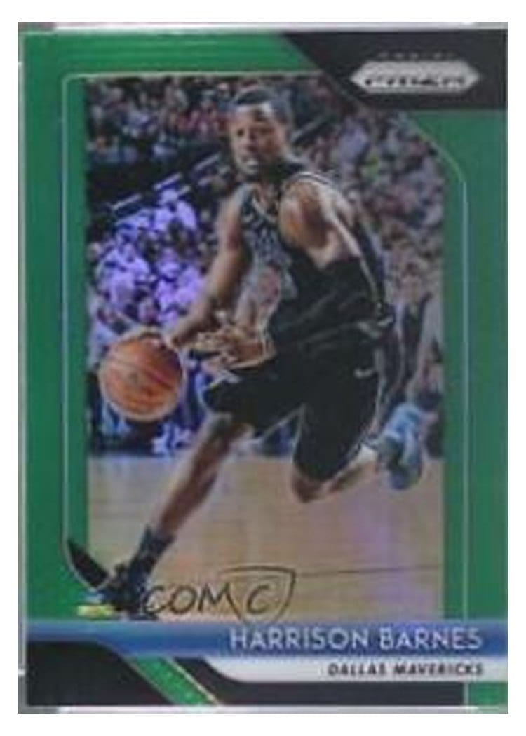 2018-19 Panini Prizm Base Set Harrison Barnes #300 card