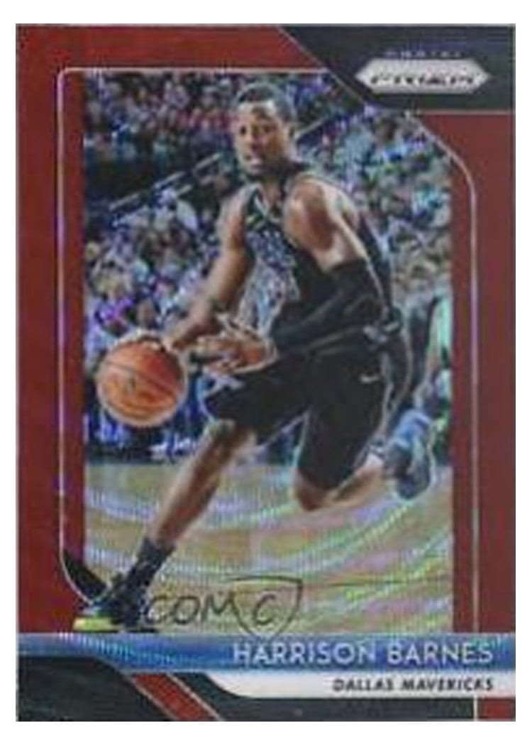 2018-19 Panini Prizm Base Set Harrison Barnes #300 card