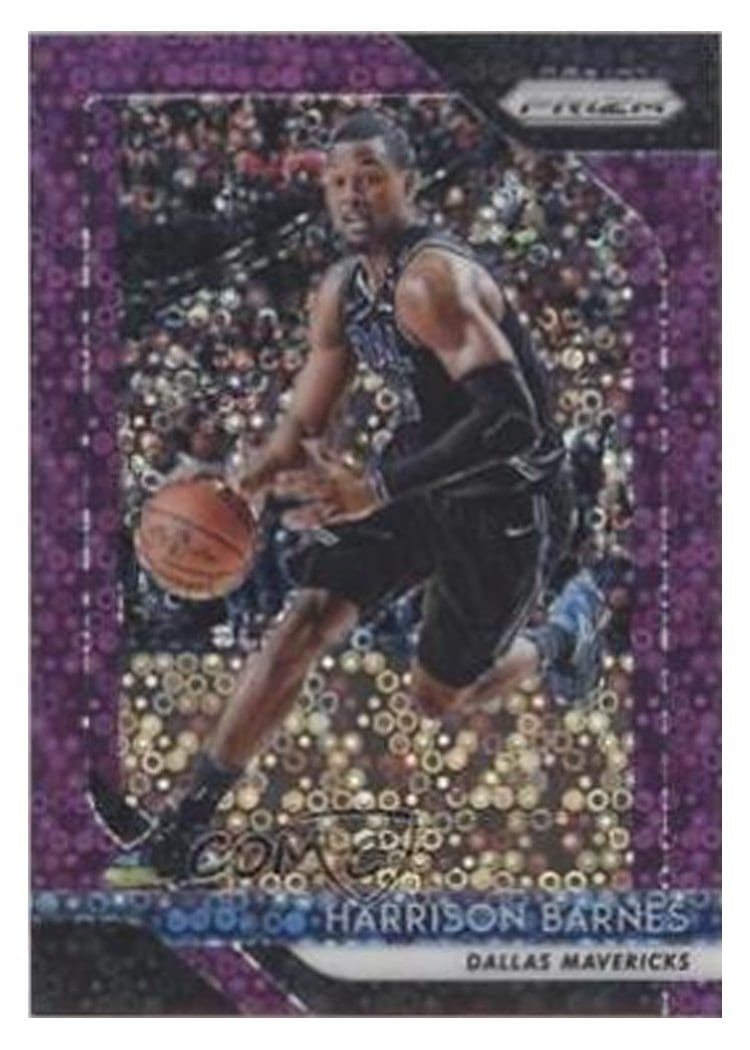 2018-19 Panini Prizm Base Set Harrison Barnes #300 card