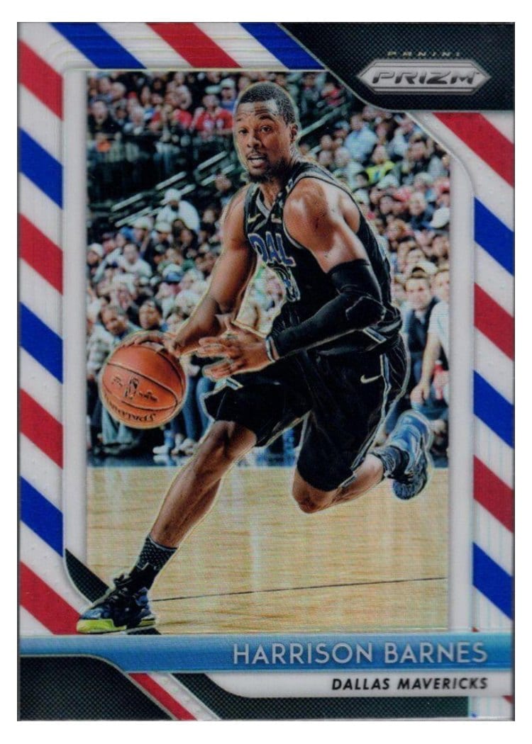 2018-19 Panini Prizm Base Set Harrison Barnes #300 card