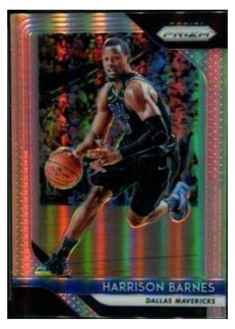 2018-19 Panini Prizm Base Set Harrison Barnes #300 card