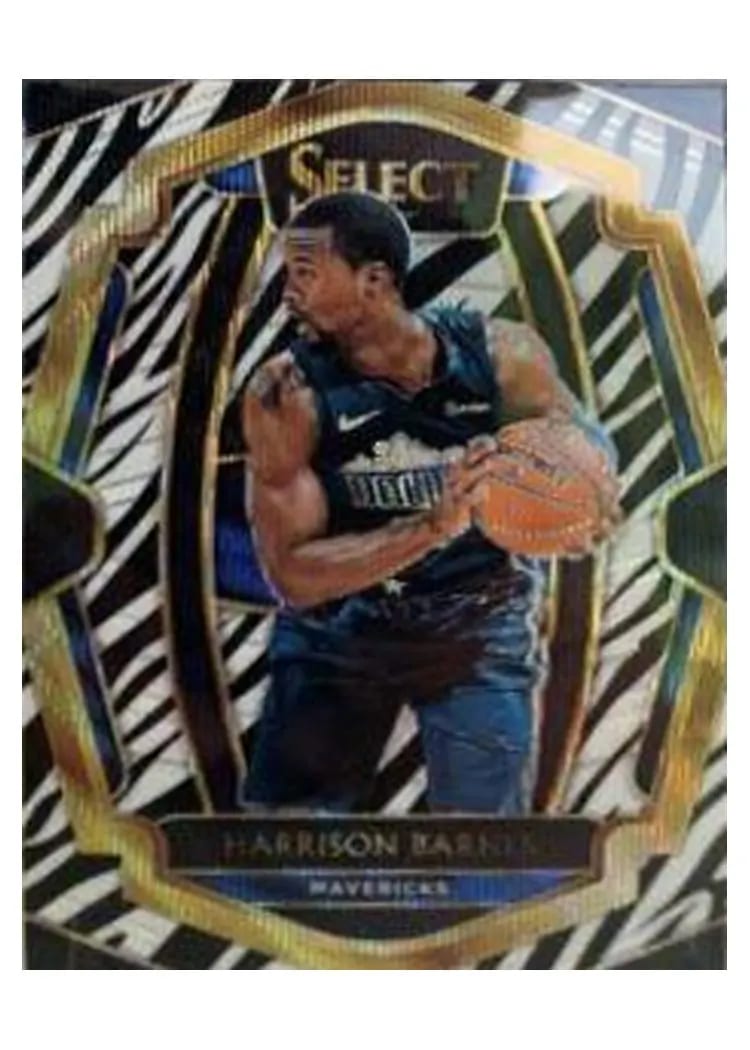 2018 Panini Select Harrison Barnes #183 card