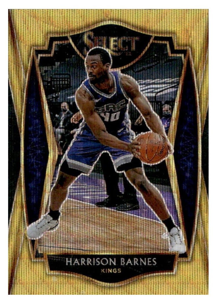 2020-21 Panini Select Base Set Harrison Barnes #123 card