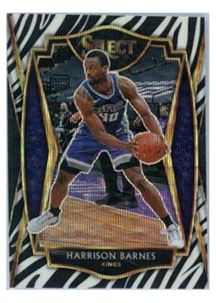 2020-21 Panini Select Base Set Harrison Barnes #123 card