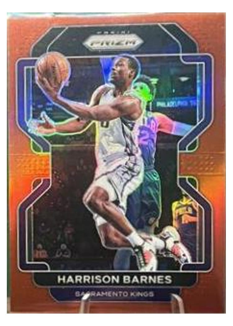 2021-22 Panini Prizm Base Set Harrison Barnes #64 card