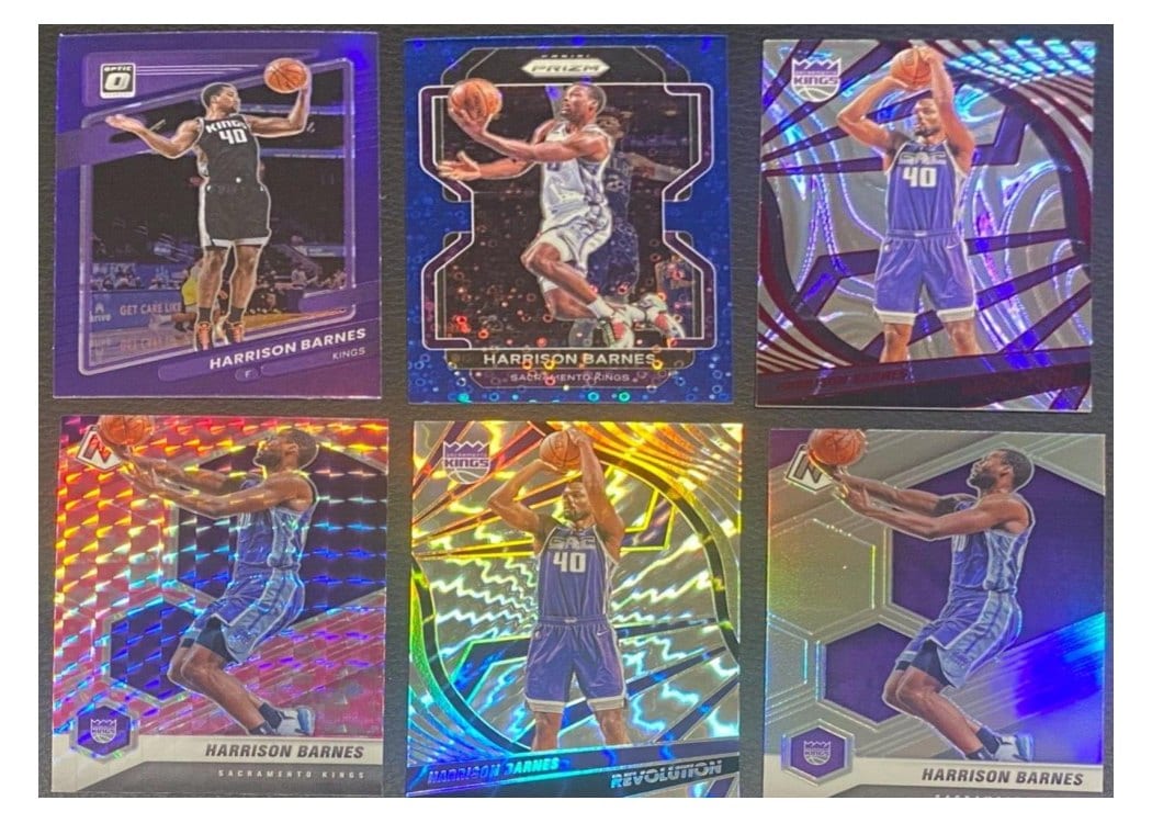 2021-22 Panini Prizm Base Set Harrison Barnes #64 card