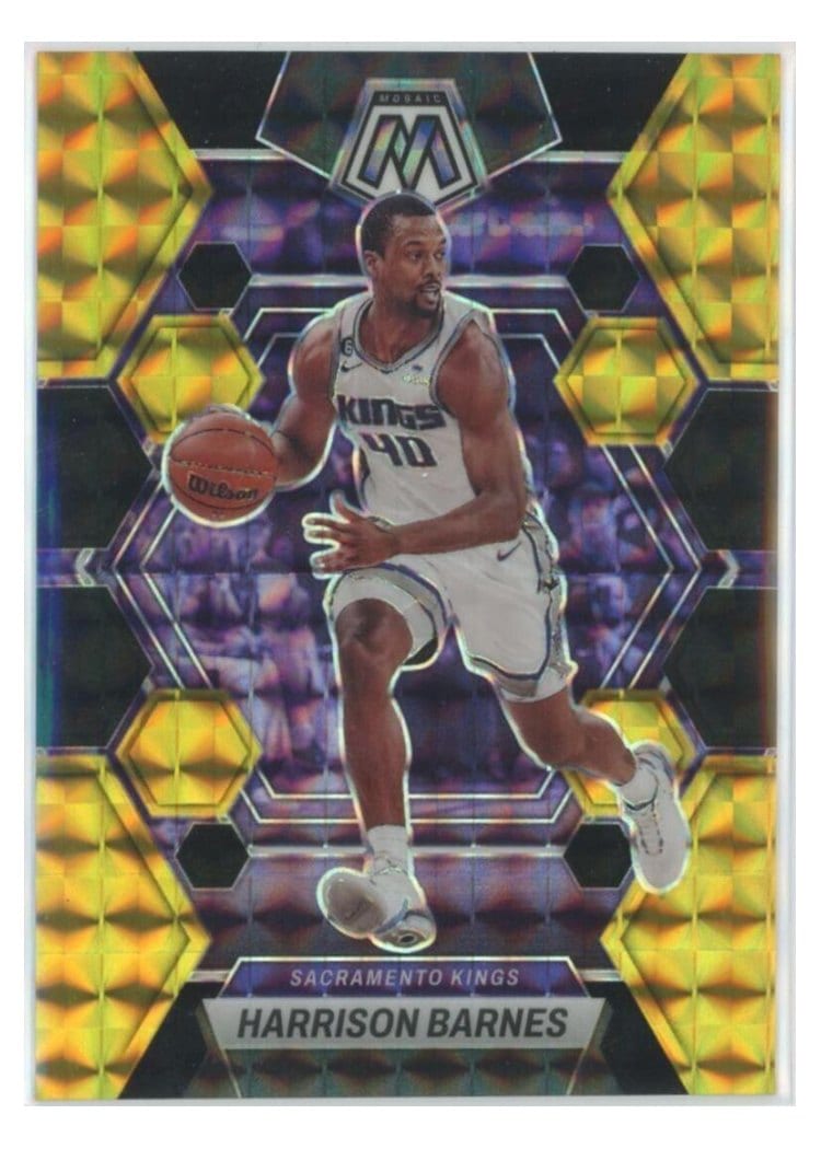 2022-23 Panini Mosaic Base Set Harrison Barnes #191 card