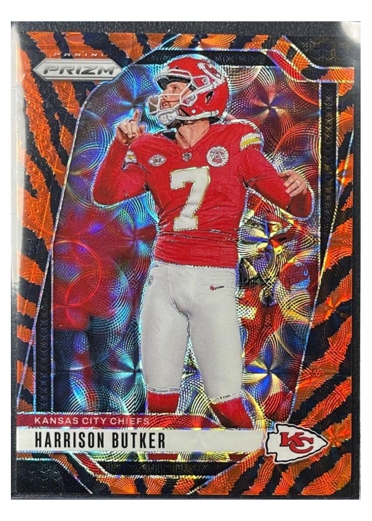 2024 Panini Prizm Base Set Harrison Butker #144 card