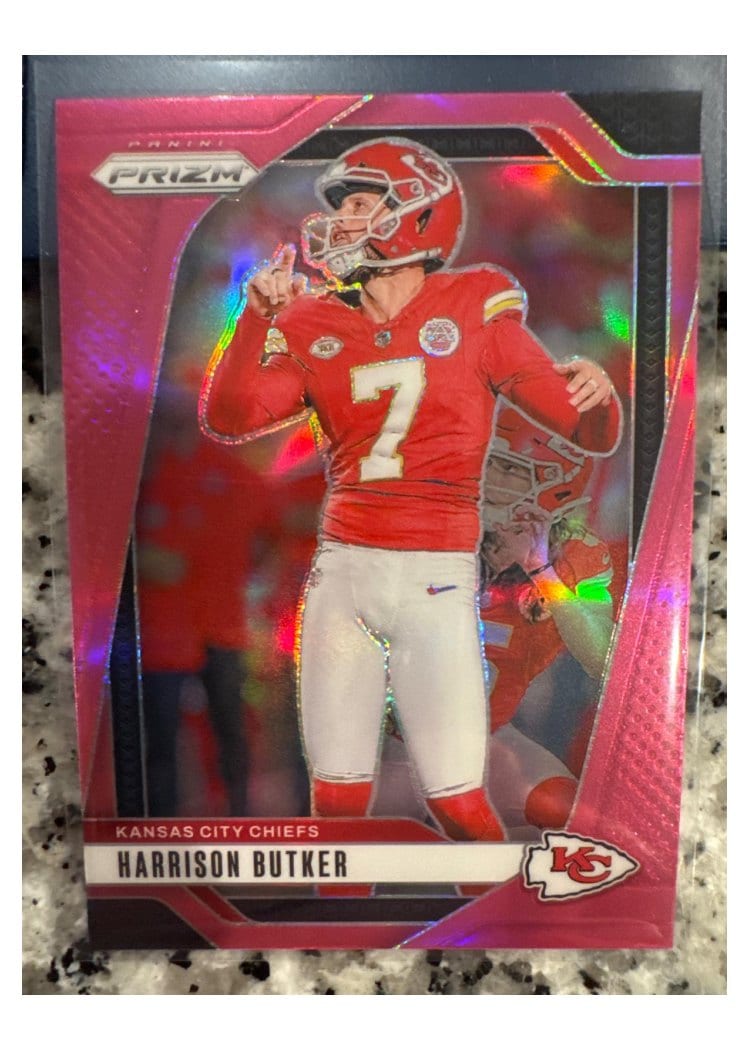 2024 Panini Prizm Base Set Harrison Butker #144 card