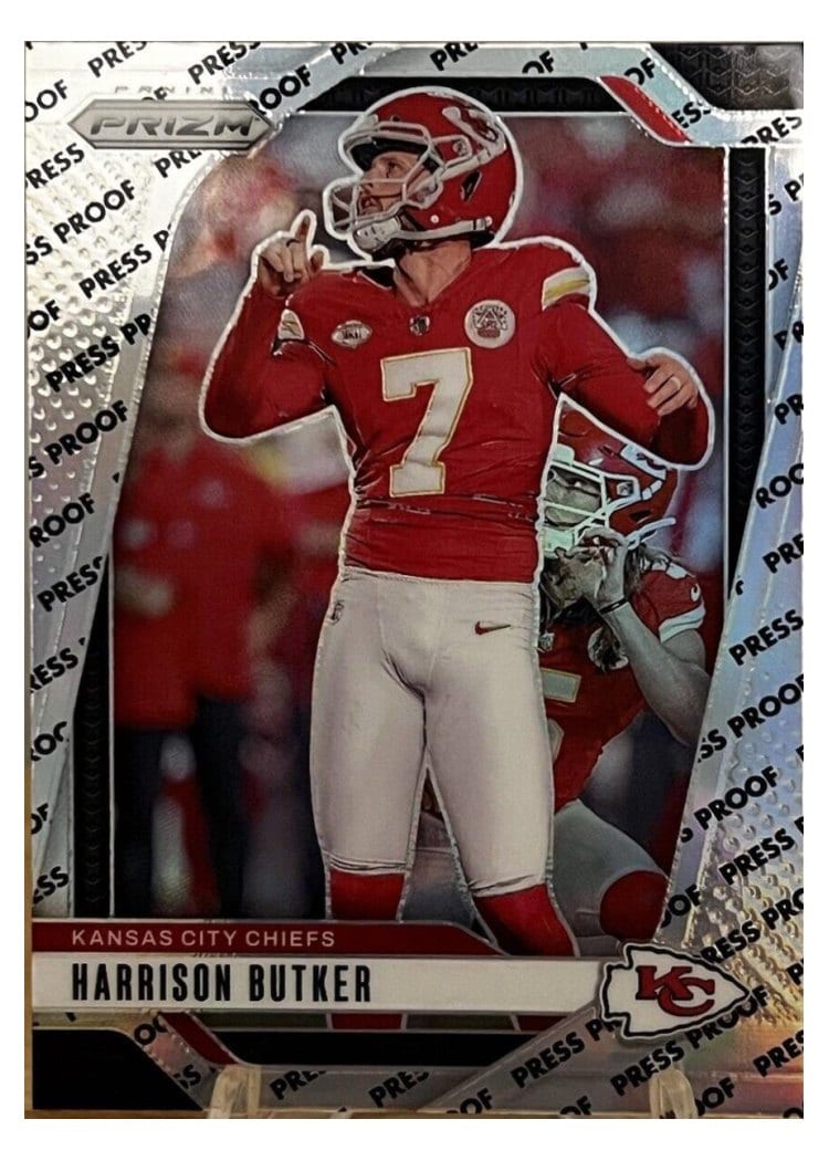 2024 Panini Prizm Base Set Harrison Butker #144 card