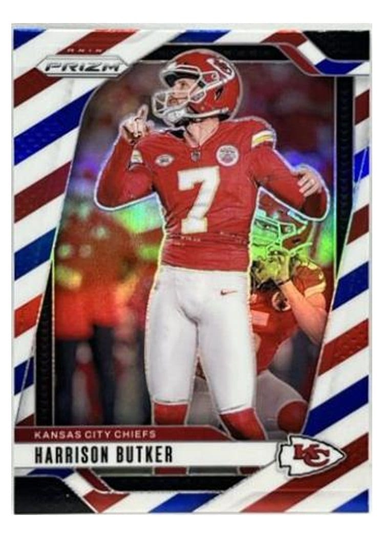2024 Panini Prizm Base Set Harrison Butker #144 card