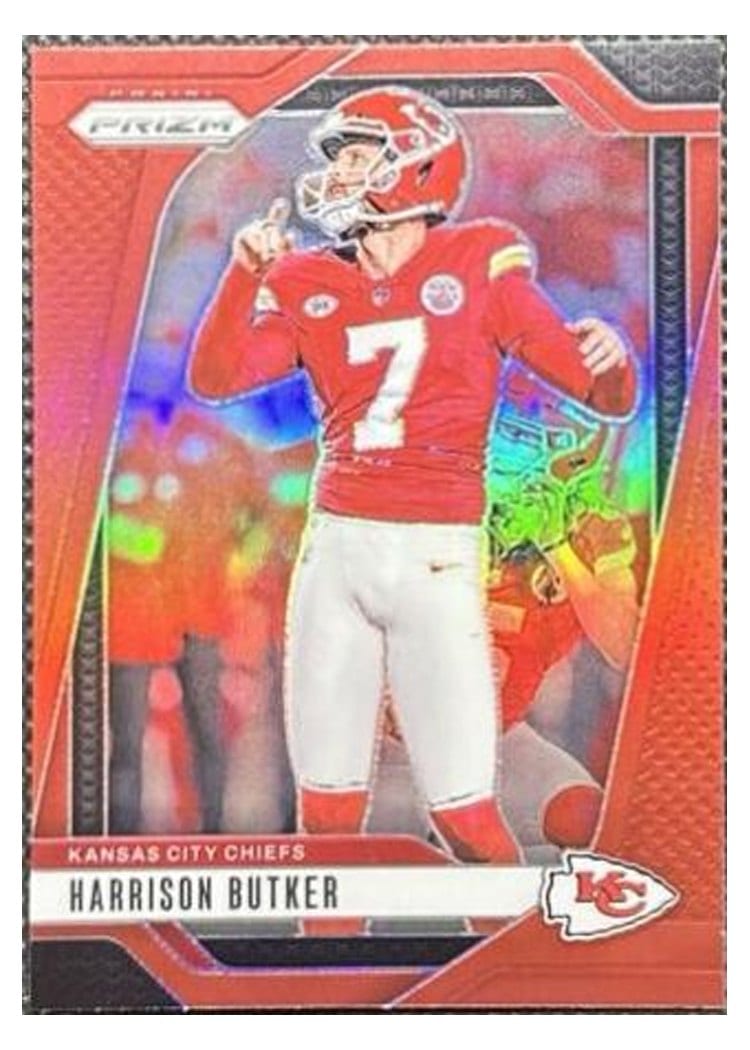 2024 Panini Prizm Base Set Harrison Butker #144 card