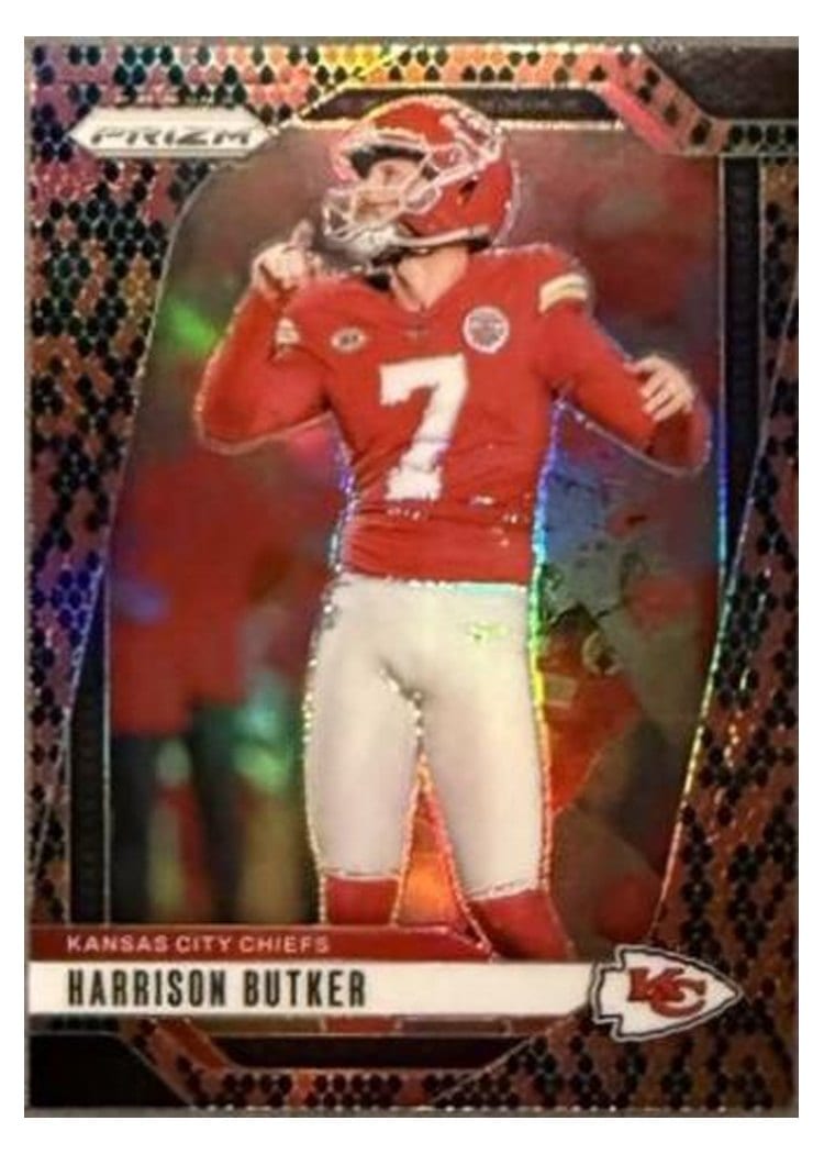 2024 Panini Prizm Base Set Harrison Butker #144 card