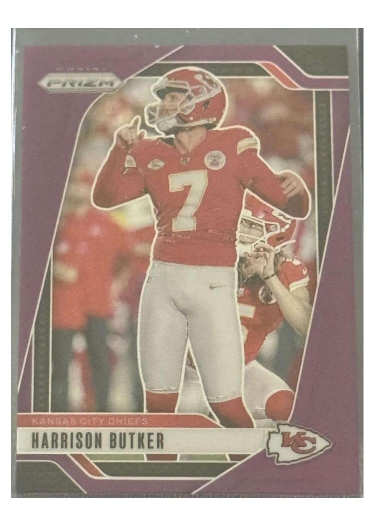2024 Panini Prizm Base Set Harrison Butker #144 card