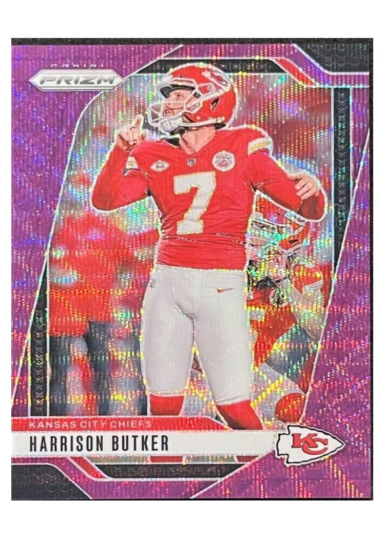 2024 Panini Prizm Base Set Harrison Butker #144 card