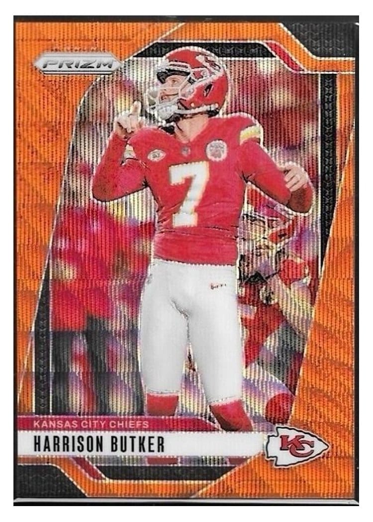 2024 Panini Prizm Base Set Harrison Butker #144 card