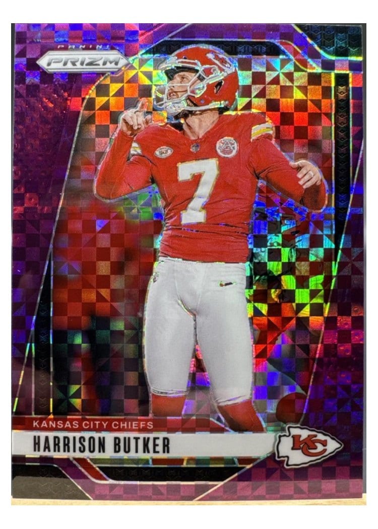 2024 Panini Prizm Base Set Harrison Butker #144 card