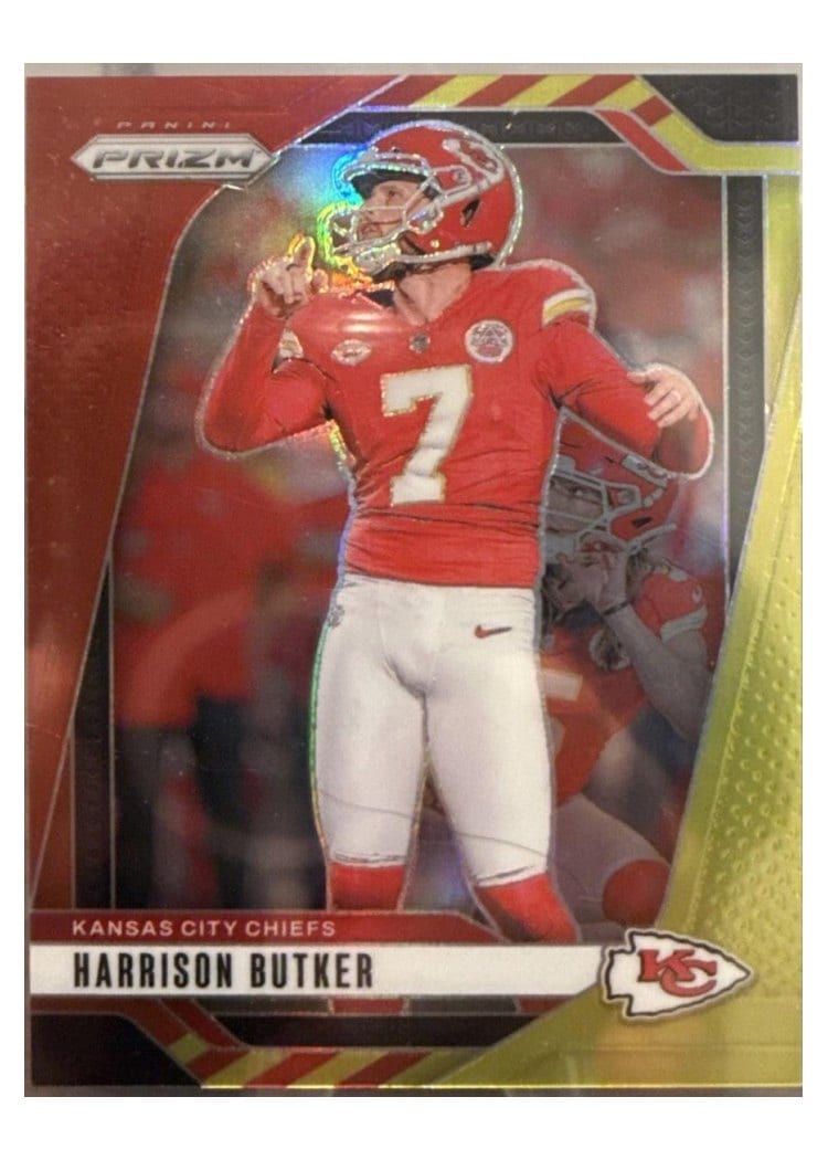 2024 Panini Prizm Base Set Harrison Butker #144 card